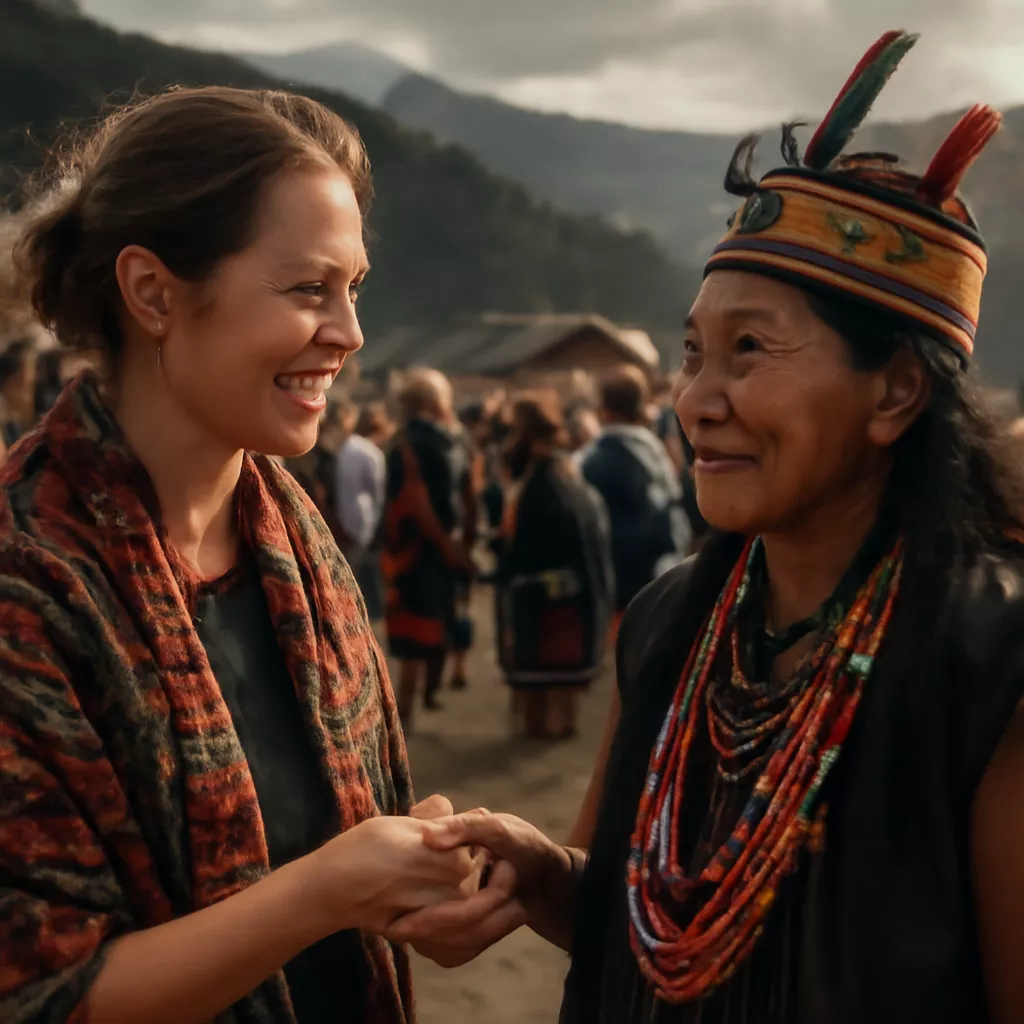 Cultural Exchange during Ziro Festival