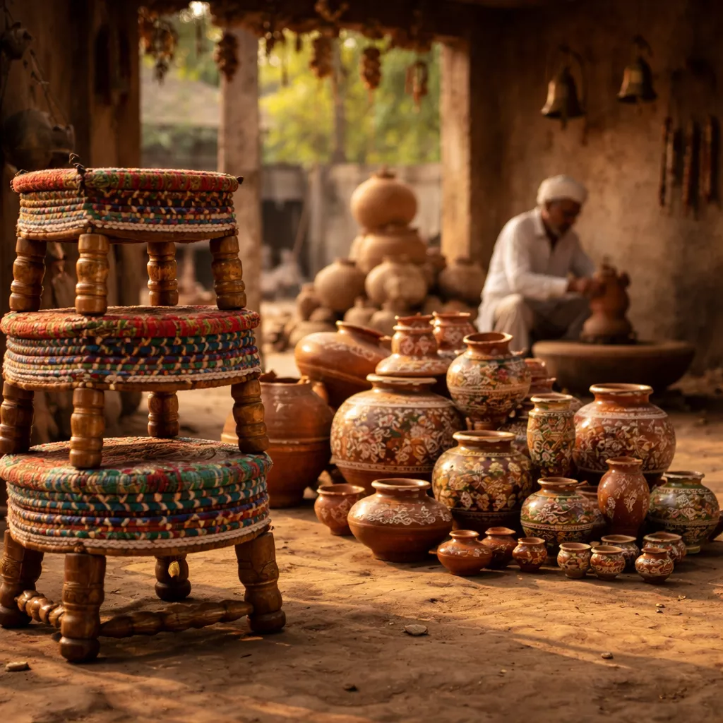 Jhajjar Pottery & Pidhi Craft