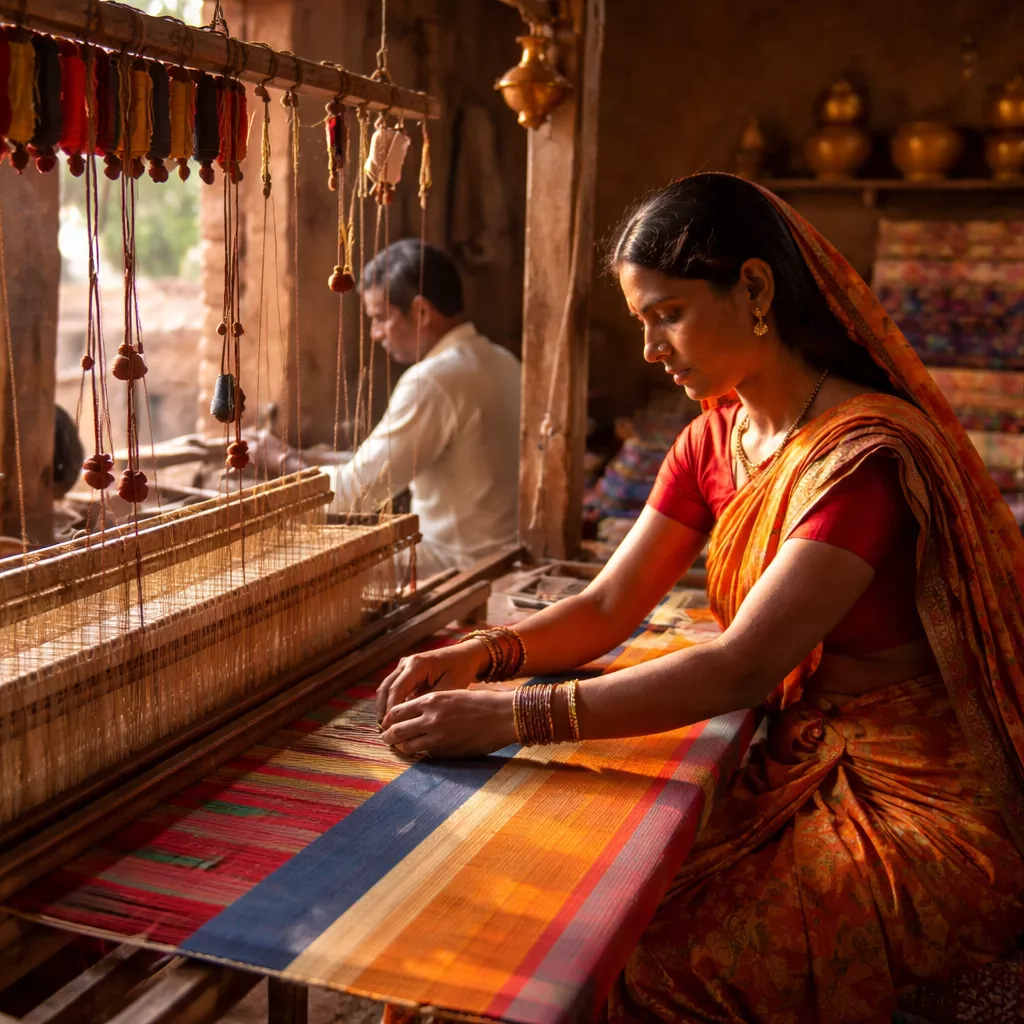 Madhya Pradesh Handloom Weaving