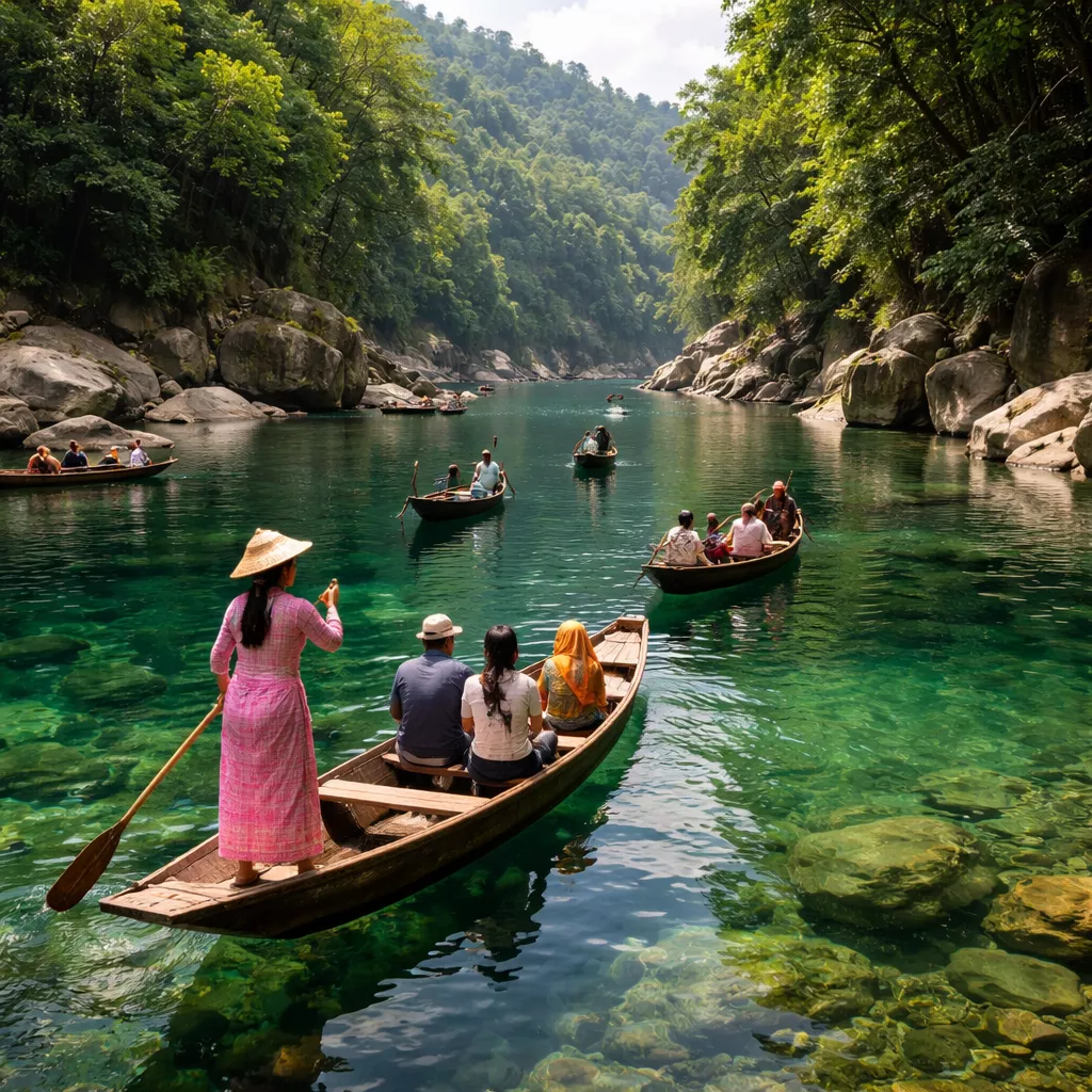 Dawki River Boating