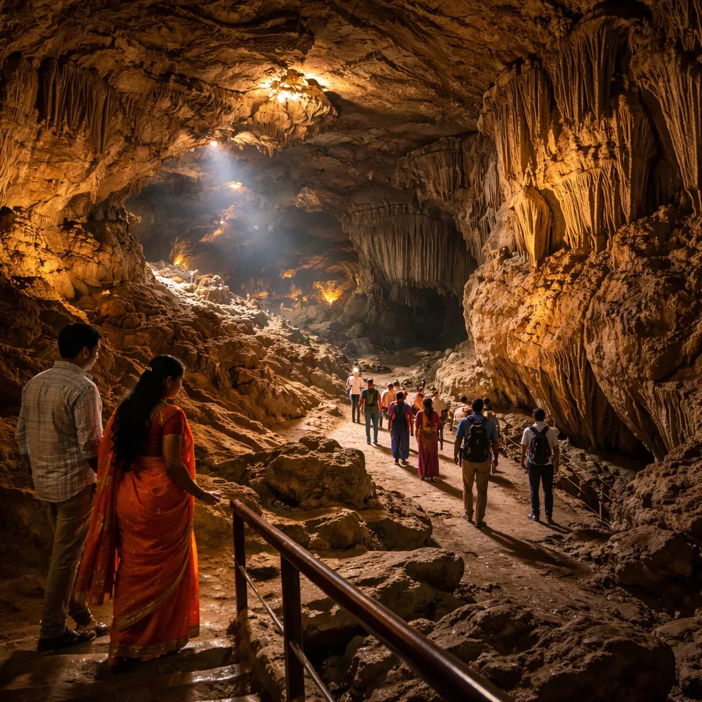 Subterranean Expedition at Belum Caves