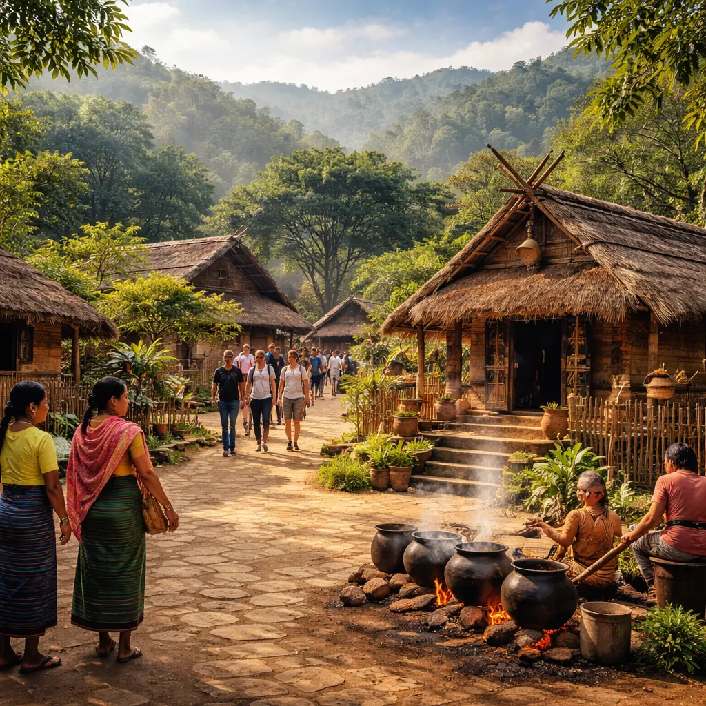 Visit to the Andro Village