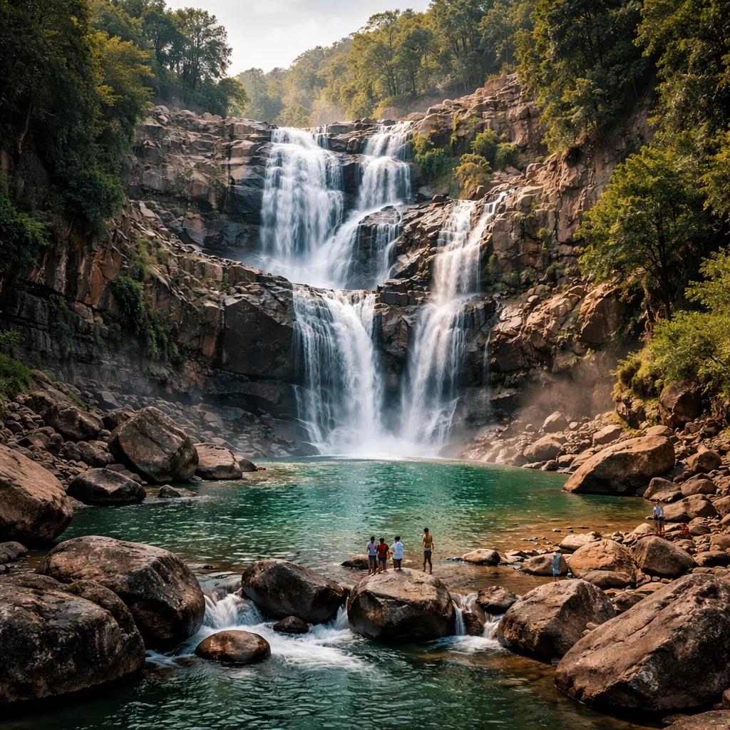 Dhururduria Falls